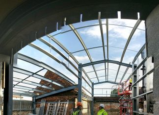 Hogs Back Brewery meets increased demand with £300k investment New building in progress at Hogs Back Brewery