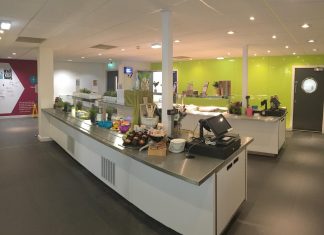 Siemens’ busy canteen uses Moffat counters to speed up foodservice