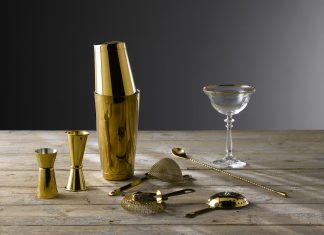 New! Gold-plated barware from Artis new gold-plated barware from Artis perfect for cocktails