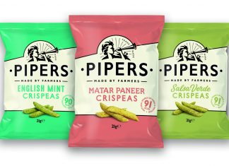 Pipers shows new snacks and crispeas flavours at CBR19 Pipers Crispeas are set to hit the market