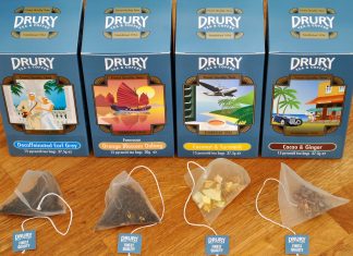 Drury adds four new varieties to its best-selling pyramid teabag range Drury Tea & Coffee Company adds four new varieties