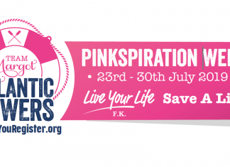 Margot: “Pinkspiration” initiative to get hospitality operators to drive blood stem cell donor registrations Team Margot Foundation founder Yaser Martini with the Team Margot Atlantic Rowers’ car and boat, which will be going 3,000 miles across the Atlantic to help drive blood stem cell register sign-ups