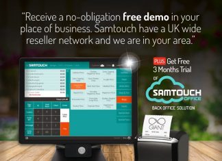 Samtouch POS software offers a high level of features for the professional restaurateur Samtouch POS software offers a high level of features