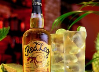RedLeg Caramelised Pineapple spiced rum adds to the mix
