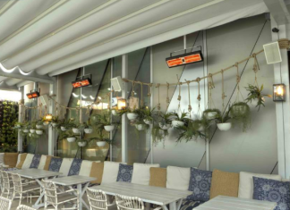 Get your outdoor eating areas ready for Summer with Tansun heaters