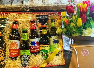 Hogs Back Brewery partners with florist to create fresh, local gift for special day