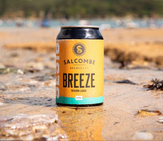 Salcombe Brewery Co. Launches new session lager, Breeze